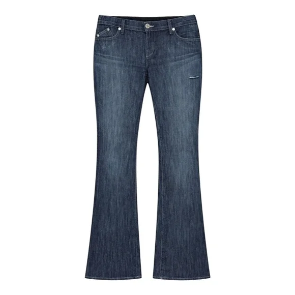 Rock & Republic Y2K Flare Jeans Womens Size 29 Indie Sleaze Vintage Denim - Picture 1 of 8